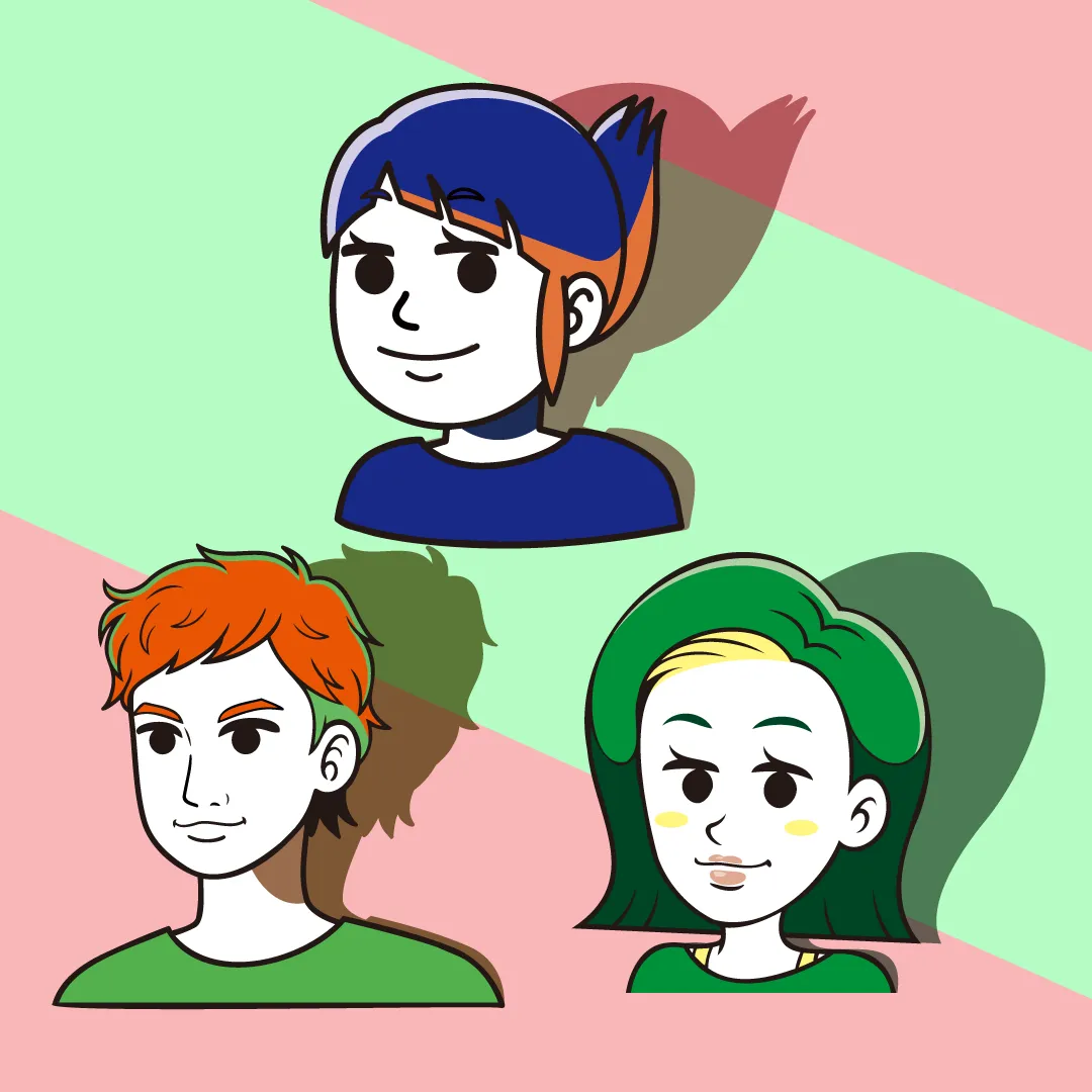 似顔絵イラスト①